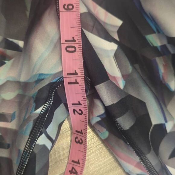 Nike Dry Fit Leggings Women's Small GreyPower Legend High Rise Training New - Picture 7 of 10